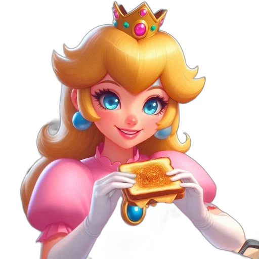 food, crown, dress, face transparent PNG cut-out