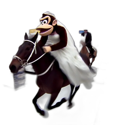 animal, crown, robot, staff transparent PNG cut-out