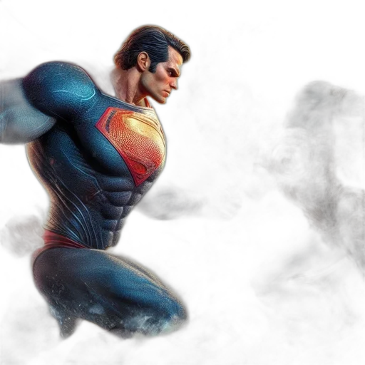 comic book art, concept art, 3d render, photorealistic transparent PNG cut-out