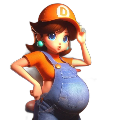 dress, hat, robot, concept art transparent PNG cut-out