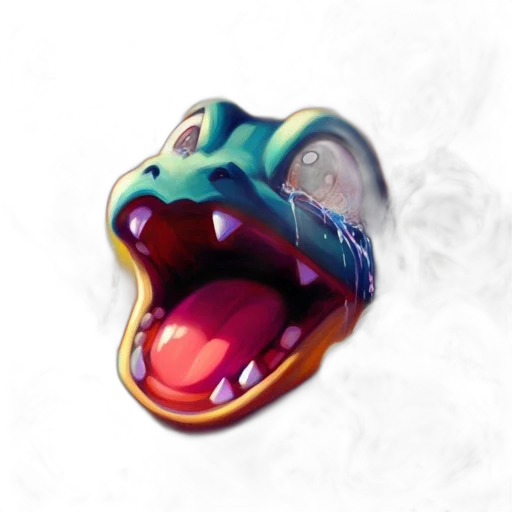 dragon, creature, face, mask transparent PNG cut-out