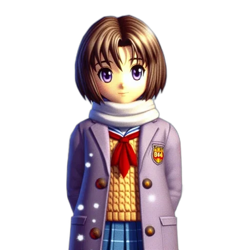 jacket, staff, face, animal transparent PNG cut-out