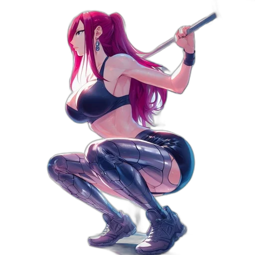 weapon, staff, sword, robot transparent PNG cut-out