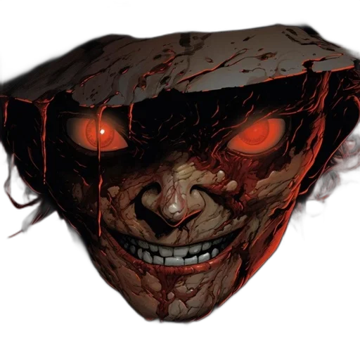 mask, face, comic book art, concept art transparent PNG cut-out