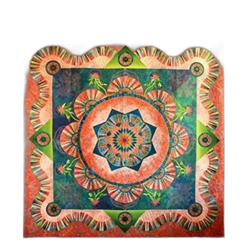 jewelry, colorful, quilt, intricate transparent PNG cut-out