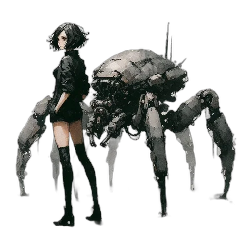 robot, creature, weapon, animal transparent PNG cut-out