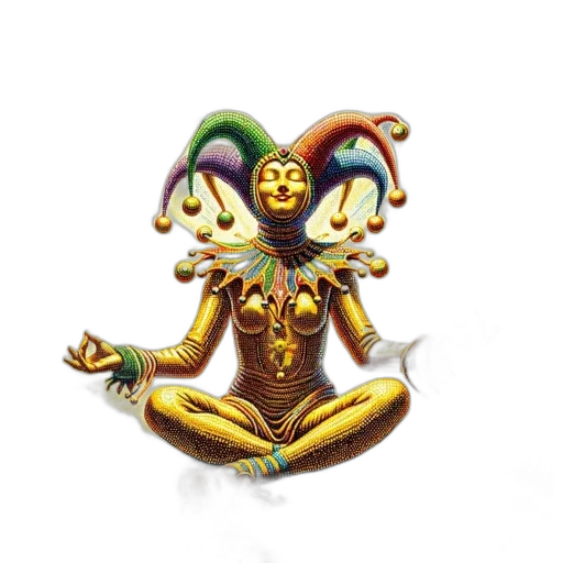 jewelry, staff, mask, 3d render transparent PNG cut-out