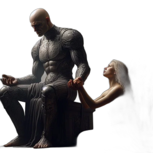 concept art, 3d render, comic book art, fantasy art transparent PNG cut-out