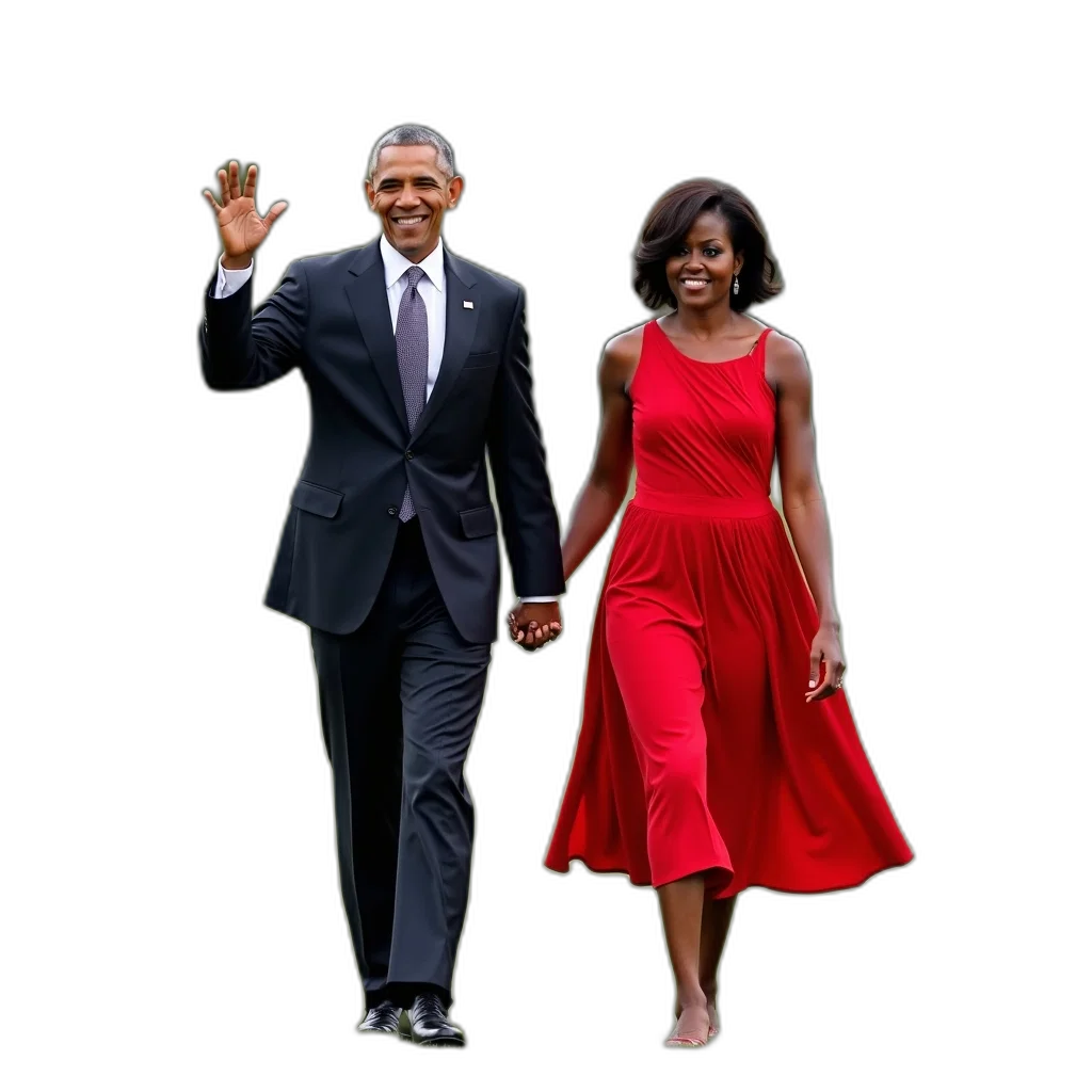 dress, red, president, united transparent PNG cut-out