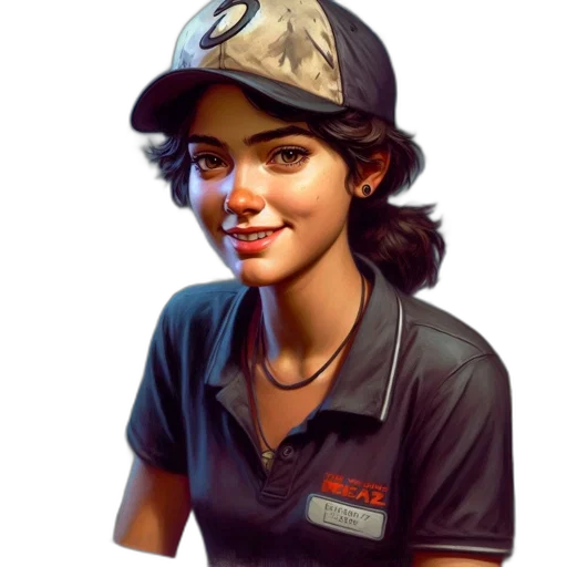staff, hat, face, weapon transparent PNG cut-out