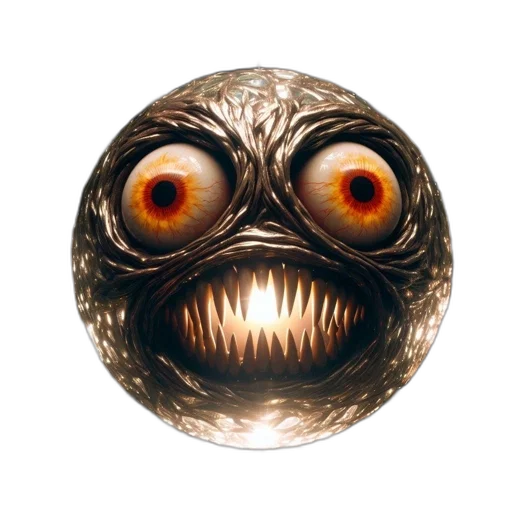 mask, creature, face, staff transparent PNG cut-out