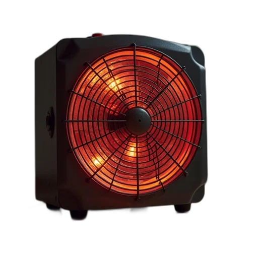 robot, 3d render, electric, box transparent PNG cut-out