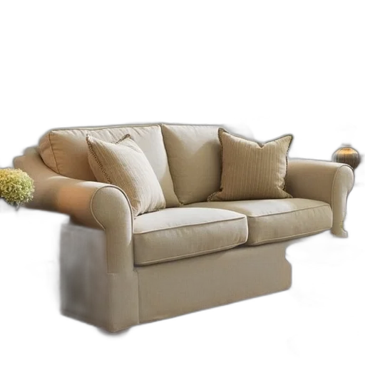 furniture, 3d render, photorealistic, earth tones transparent PNG cut-out