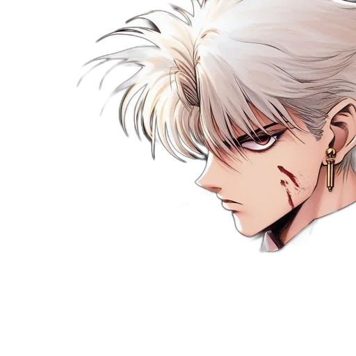 face, hair, mask, anime transparent PNG cut-out