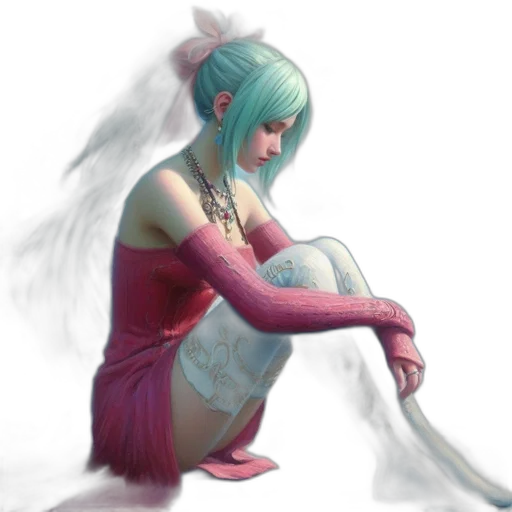 dress, mask, creature, face transparent PNG cut-out