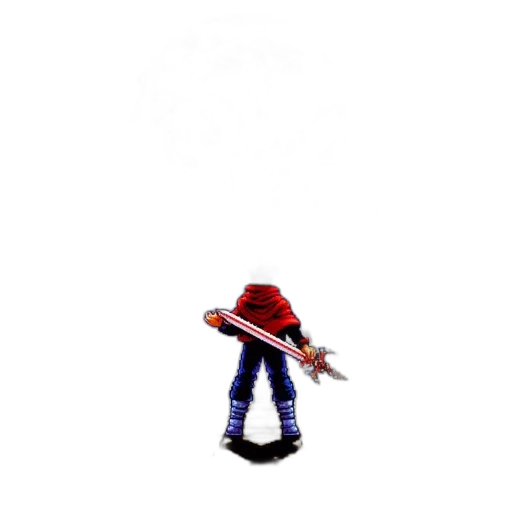 hat, robot, staff, jacket transparent PNG cut-out