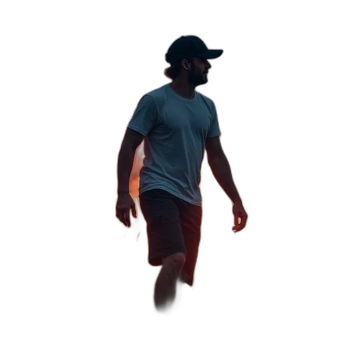 hat, creature, staff, face transparent PNG cut-out