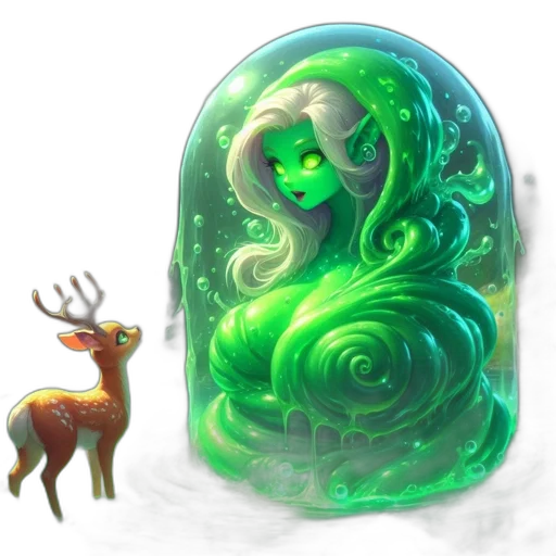 creature, dress, concept art, fantasy art transparent PNG cut-out