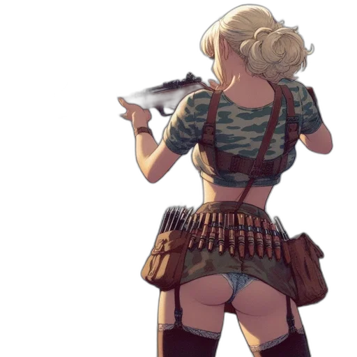 dress, weapon, sword, staff transparent PNG cut-out