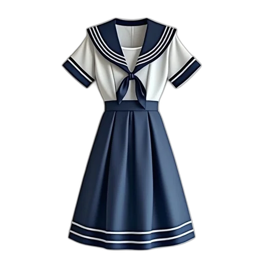 dress, 3d render, monochrome, blue transparent PNG cut-out