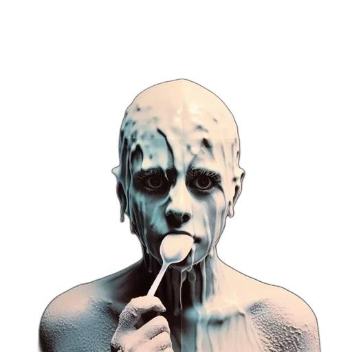 mask, creature, face, robot transparent PNG cut-out