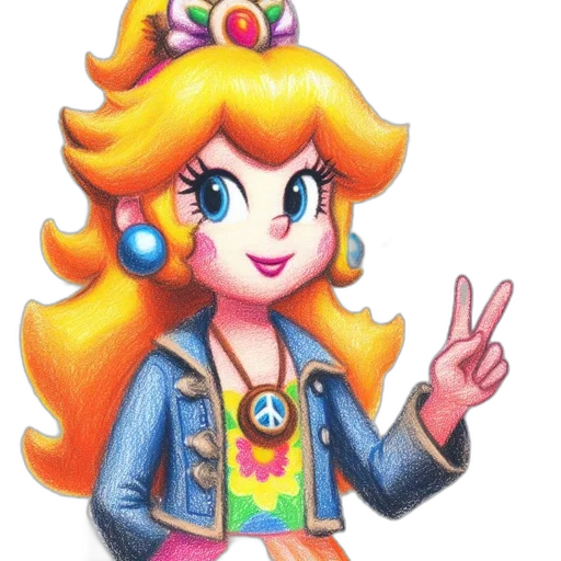 jacket, staff, crown, cartoon transparent PNG cut-out