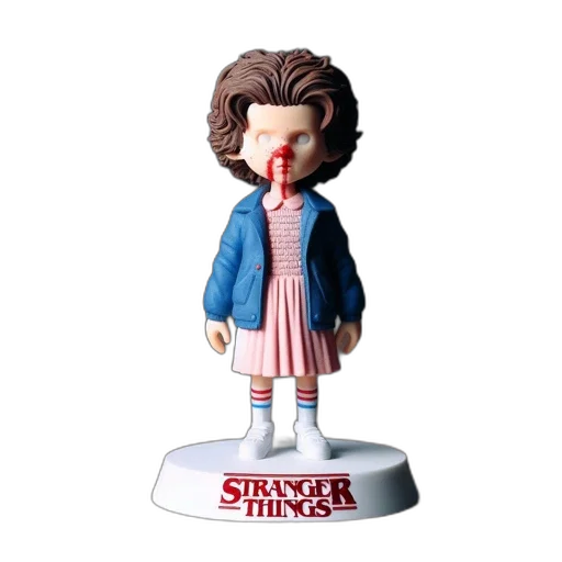 figurine, stranger, things, character transparent PNG cut-out