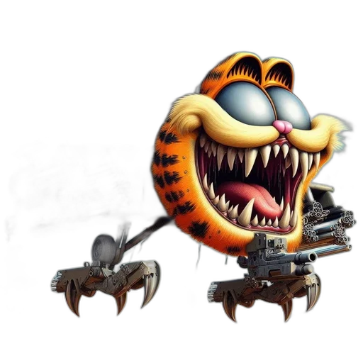 creature, animal, robot, weapon transparent PNG cut-out