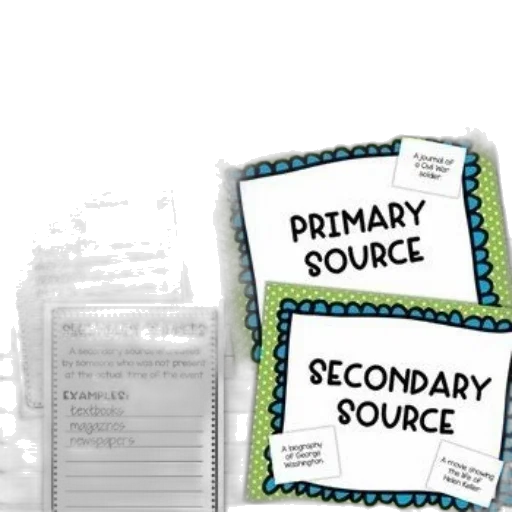 primary, secondary, sources, sorting transparent PNG cut-out