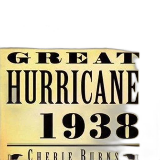 great, hurricane, 1938, book transparent PNG cut-out