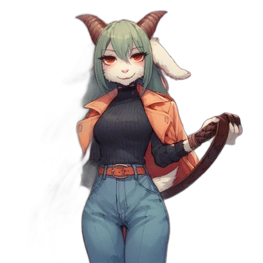 staff, jacket, animal, creature transparent PNG cut-out