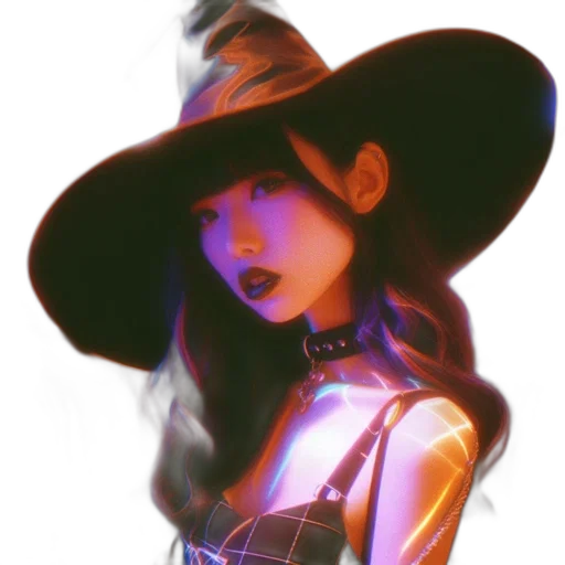 hat, face, robot, staff transparent PNG cut-out