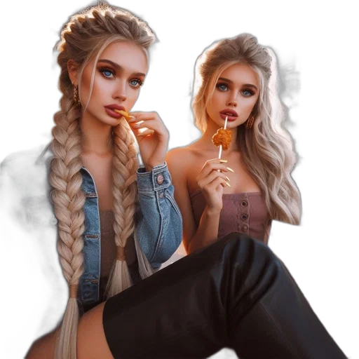 hair, jewelry, dragon, fantasy art transparent PNG cut-out