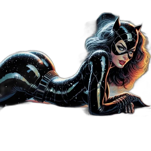 comic book art, concept art, fantasy art, cartoon transparent PNG cut-out