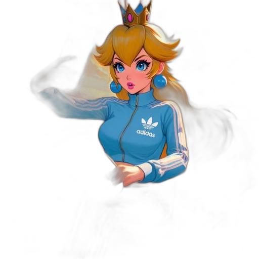 crown, staff, dress, weapon transparent PNG cut-out