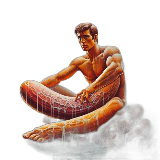 creature, concept art, comic book art, fantasy art transparent PNG cut-out