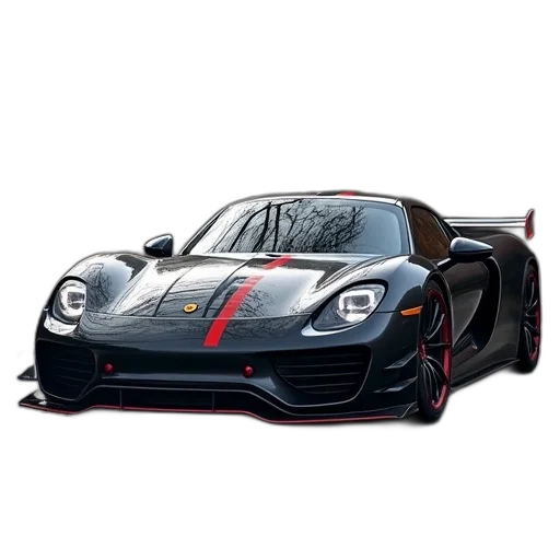 car, photorealistic, 3d render, concept art transparent PNG cut-out