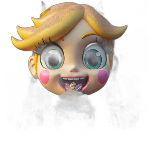 mask, face, staff, creature transparent PNG cut-out