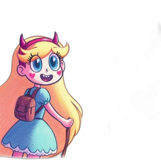 dress, crown, staff, weapon transparent PNG cut-out