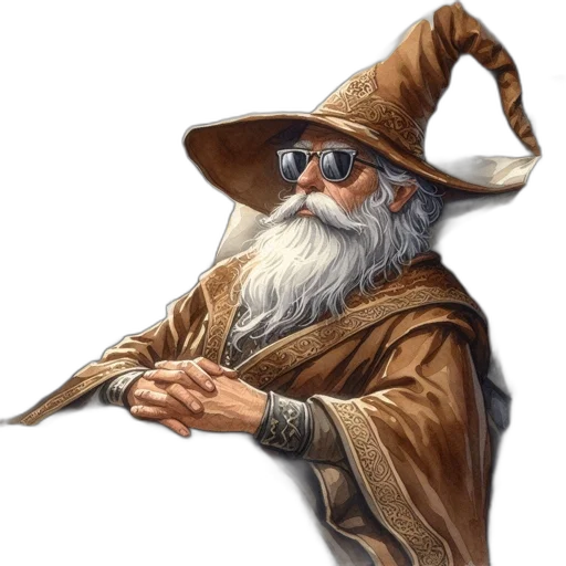 staff, hat, dragon, face transparent PNG cut-out