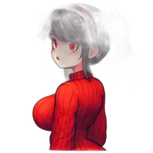 dress, robot, creature, face transparent PNG cut-out