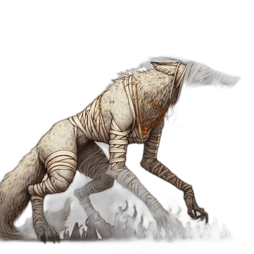 creature, dragon, animal, staff transparent PNG cut-out
