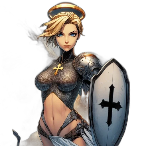 sword, weapon, staff, fantasy art transparent PNG cut-out