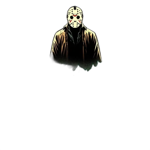 mask, face, creature, jacket transparent PNG cut-out