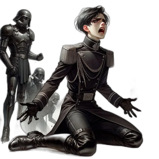 concept art, comic book art, fantasy art, outer space transparent PNG cut-out