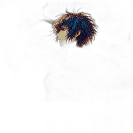 hair, dragon, animal, mask transparent PNG cut-out