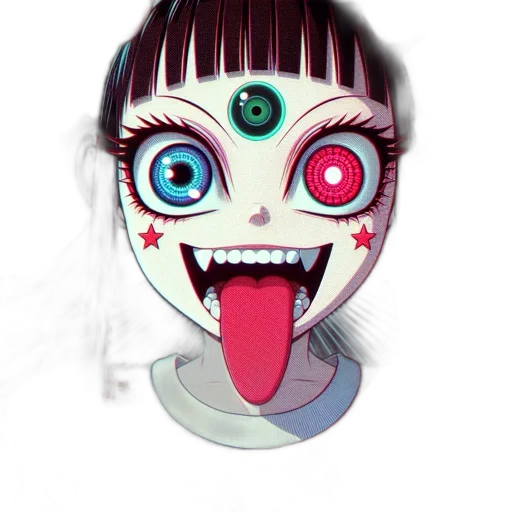 mask, face, creature, robot transparent PNG cut-out