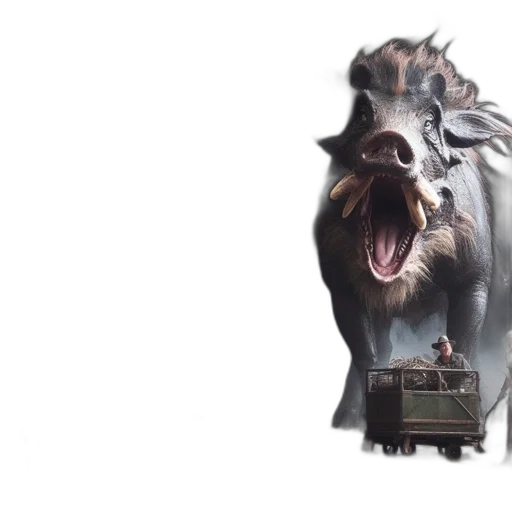 animal, creature, concept art, photorealistic transparent PNG cut-out