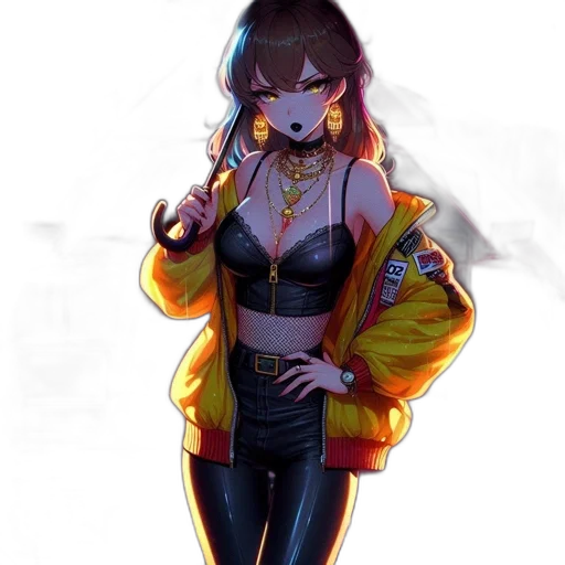 jacket, dress, jewelry, mask transparent PNG cut-out