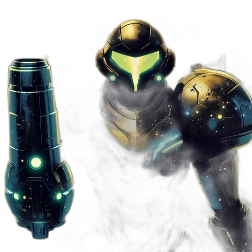 robot, weapon, concept art, fantasy art transparent PNG cut-out